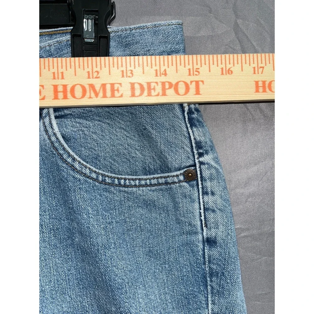 Gap Ankle Flare Jeans‎ Boys 4 Blue Denim Relaxed Fit Medium Wash Streetwear